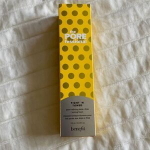 Benefit The POREfessional Tight 'n Toned AHA + PHA Toner NEW Sealed 4.5 oz